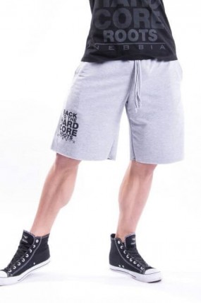 Шорты HARDCORE FITNESS SHORTS 344 серые Спортивные шорты, Шорты HARDCORE FITNESS SHORTS 344 серые - Шорты HARDCORE FITNESS SHORTS 344 серые Спортивные шорты