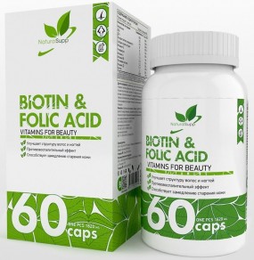 Biotin & Folic acid Биотин, Biotin & Folic acid - Biotin & Folic acid Биотин