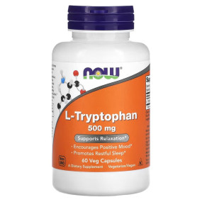 L-Tryptophan 500 mg Триптофан, L-Tryptophan 500 mg - L-Tryptophan 500 mg Триптофан