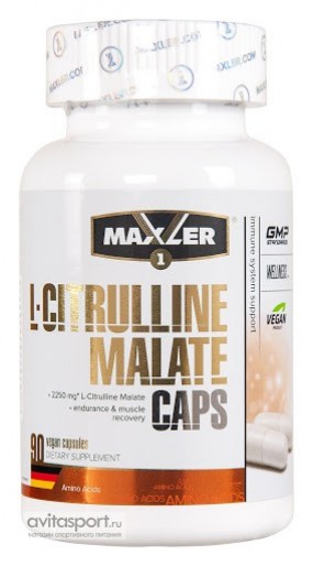 L-Citrulline Malate Сaps Цитруллин малат, L-Citrulline Malate Сaps - L-Citrulline Malate Сaps Цитруллин малат