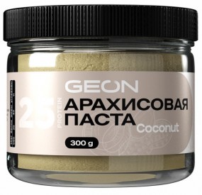 GEON Арахисовая паста с кокосом Заменители пищи, GEON Арахисовая паста с кокосом - GEON Арахисовая паста с кокосом Заменители пищи