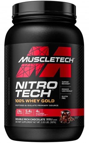 Nitro Tech 100% Whey Gold Высококачественный сывороточный изолят, Nitro Tech 100% Whey Gold - Nitro Tech 100% Whey Gold Высококачественный сывороточный изолят
