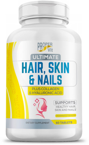 Hair Skin and Nails + Collagen and Hyaluronic Acid Витамины для кожи и волос, Hair Skin and Nails + Collagen and Hyaluronic Acid - Hair Skin and Nails + Collagen and Hyaluronic Acid Витамины для кожи и волос