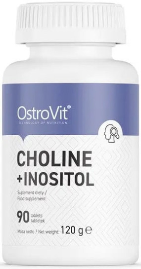 Choline + Inositol Витамины для нервной системы, Choline + Inositol - Choline + Inositol Витамины для нервной системы