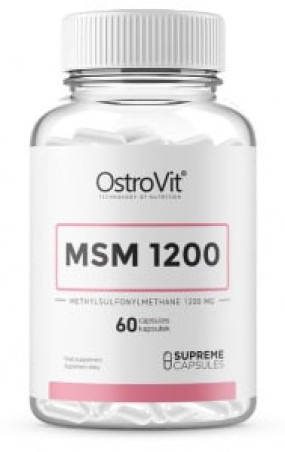 MSM 1200 Supreme Capsules МСМ для суставов, MSM 1200 Supreme Capsules - MSM 1200 Supreme Capsules МСМ для суставов