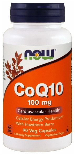 CoQ10 100 mg Коэнзим Q10, CoQ10 100 mg - CoQ10 100 mg Коэнзим Q10