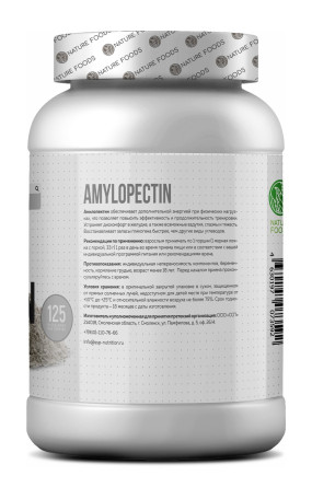 Amylopectin Углеводные энергетики, Amylopectin - Amylopectin Углеводные энергетики