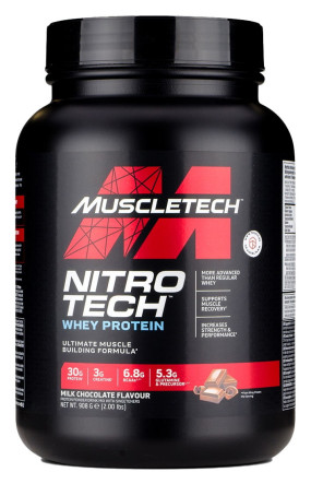 Nitro Tech Whey Protein Сывороточный протеин для набора массы и роста мышц, Nitro Tech Whey Protein - Nitro Tech Whey Protein Сывороточный протеин для набора массы и роста мышц