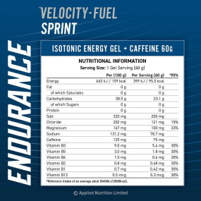 Endurance Gels SPRINT Гуарана, Endurance Gels SPRINT - Endurance Gels SPRINT Гуарана