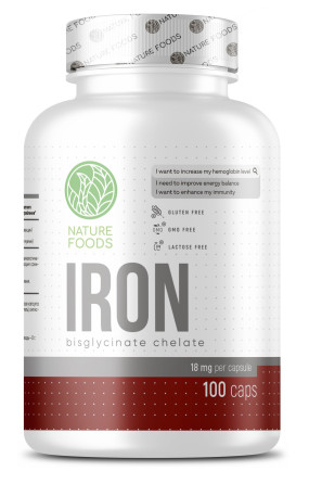 Iron Bisglycinate 18 mg Железо, Iron Bisglycinate 18 mg - Iron Bisglycinate 18 mg Железо