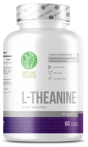 L-Theanine 200 mg Л-Теанин, L-Theanine 200 mg - L-Theanine 200 mg Л-Теанин