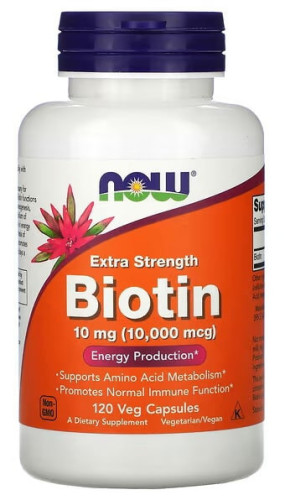 Biotin 10 mg (10,000 mcg) Биотин, Biotin 10 mg (10,000 mcg) - Biotin 10 mg (10,000 mcg) Биотин
