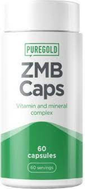 Pure Gold ZMB Caps Цинк (ZMA), Pure Gold ZMB Caps - Pure Gold ZMB Caps Цинк (ZMA)