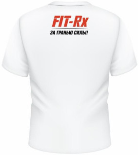 Футболка черная/белая FIT-Rx Футболки, Футболка черная/белая FIT-Rx - Футболка черная/белая FIT-Rx Футболки