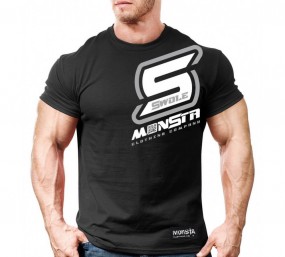 Футболка SWOLE M081 черная Футболки, Футболка SWOLE M081 черная - Футболка SWOLE M081 черная Футболки