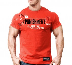  Футболка Punishment M085 красная Футболки,  Футболка Punishment M085 красная -  Футболка Punishment M085 красная Футболки