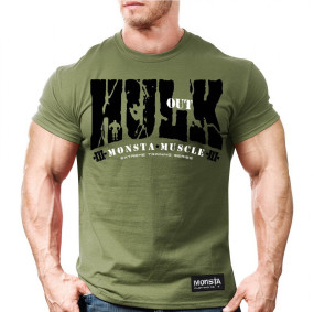 Футболка HULK OUT M210 военная Футболки, Футболка HULK OUT M210 военная - Футболка HULK OUT M210 военная Футболки
